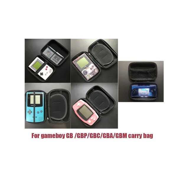 Жесткий чехол из ЭВА, 10 шт., защитный чехол для переноски игровой консоли, Защитная сумка для приставки gameboy GB /GBP/GBC/GBA/GBM, сумка для переноски