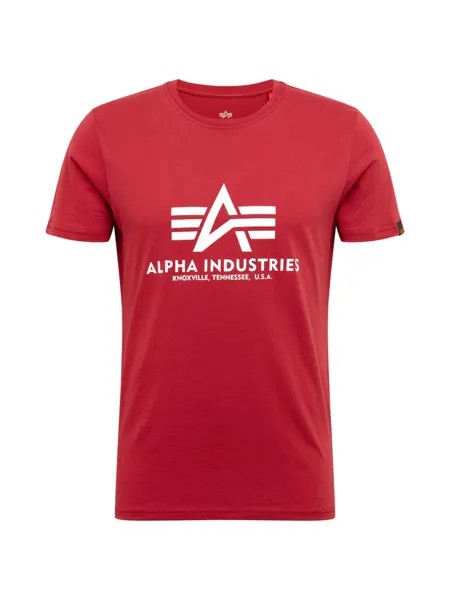 Футболка Alpha Industries, красный
