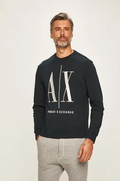 Толстовка Armani Exchange, темно-синий