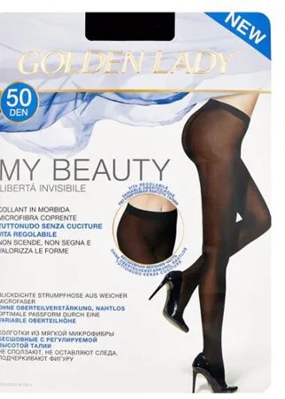 Колготки Golden Lady My Beauty 50 den, размер 2-S, marrone scuro (коричневый)