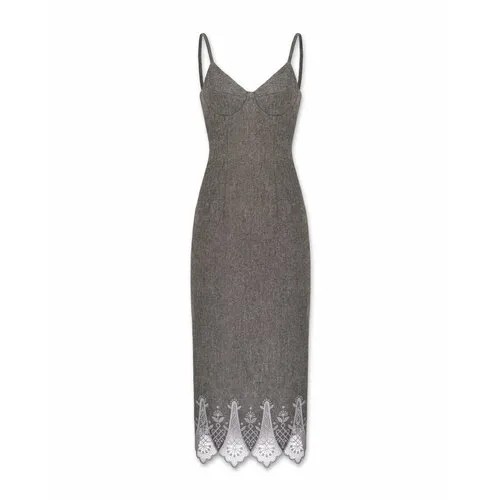 Платье WOS, размер M, серый
