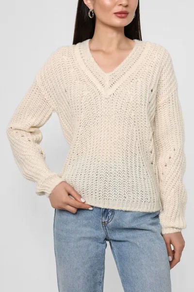 Пуловер женский Esprit Collection 092EO1I323 бежевый S