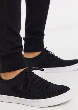 Черные сетчатые кроссовки ASOS DESIGN-Черный