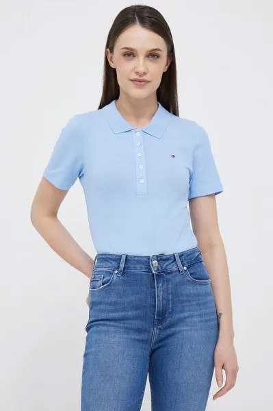 Рубашка поло Tommy Hilfiger, синий