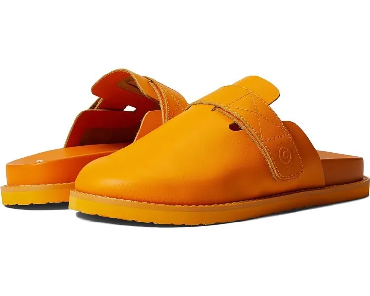 Сабо GREATS Classon Clog, цвет Yellow Chrome Free Leather