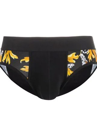 Versace трусы-брифы с принтом Barocco