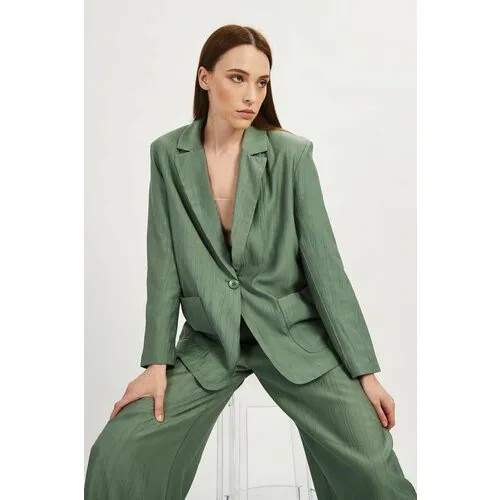 Пиджак Baon, размер 52, зеленый
