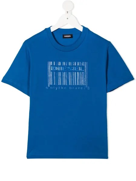 Diesel Kids футболка с логотипом
