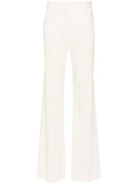 Sportmax узкие брюки Tritone, нейтральный цвет