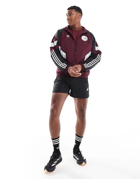 Adidas Performance – Ajax Amsterdam Originals – бордовая спортивная куртка