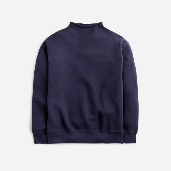 Толстовка Heritage Terry с высоким воротом J.Crew, синий