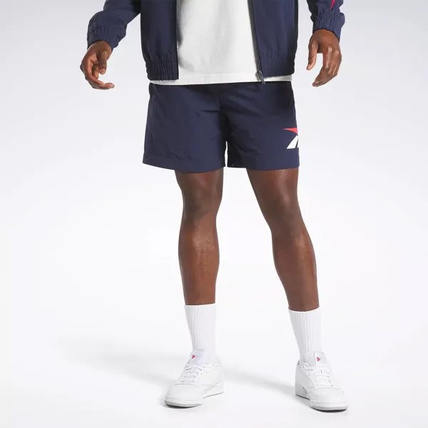 Классические векторные тканые шорты Reebok, цвет Vector Navy