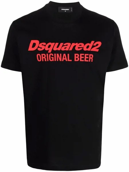 Dsquared2 футболка с надписью Original Beer