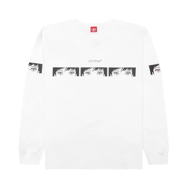 Футболка Icecream These Eyes Long-Sleeve Tee, белый