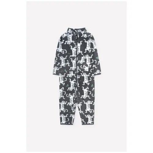 Флисовый комбинезон Crockid ФЛ 60001/н/46 ГР Черный 110