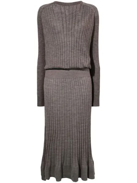 Proenza Schouler платье миди из трикотажного полотна Eden