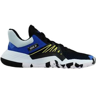 Adidas X Don Issue 1 Basketball Youth Boys Black, Blue, White Кроссовки Athleti