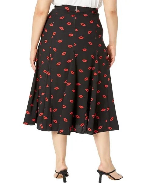 Юбка Kate Spade New York Kisses Fluid Skirt, черный