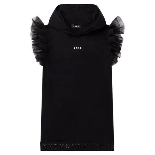 Платье DKNY, размер 164, черный