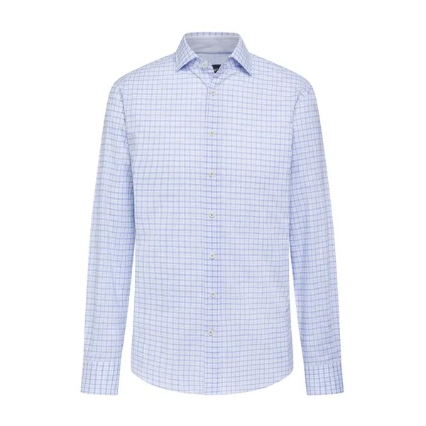 Рубашка с длинным рукавом Hackett Two Colour Cotton London Ggham, синий