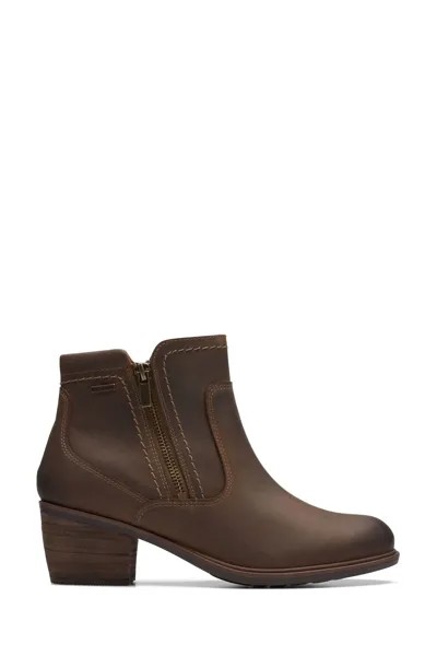 Кожаные армейские брюки Нева Clarks, коричневый