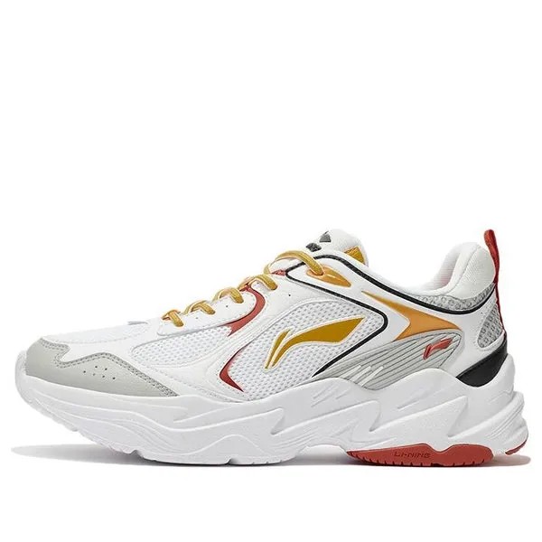 Кроссовки Li-Ning Running 'White Yellow', белый