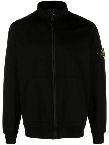 Stone Island спортивная куртка с нашивкой Compass, черный