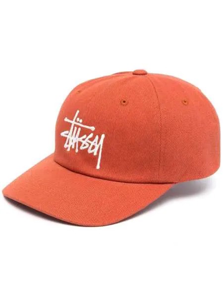 Stussy кепка Stock с вышитым логотипом
