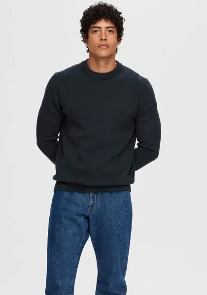 Свитер с круглым вырезом SELECTED HOMME 