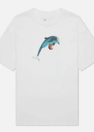 Мужская футболка Nike SB Bernard, цвет белый, размер XL
