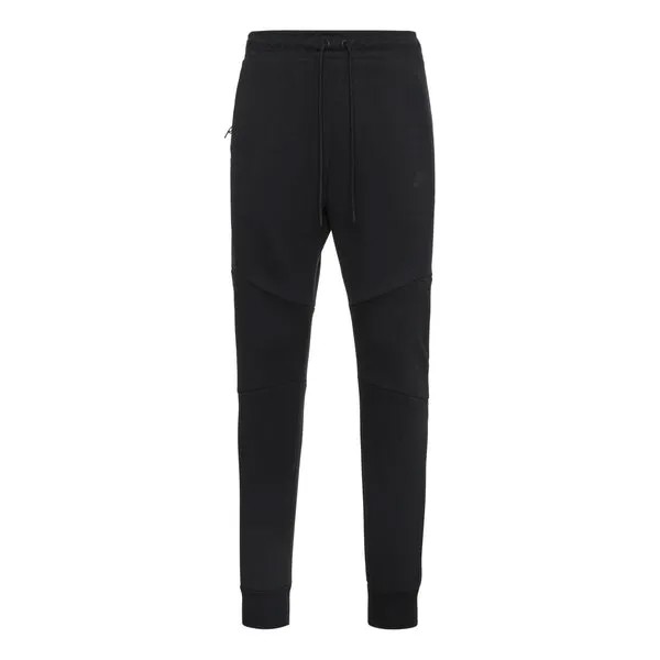 Спортивные штаны Nike Sportswear Tech Fleece Casual Sports Long Pants Black, черный
