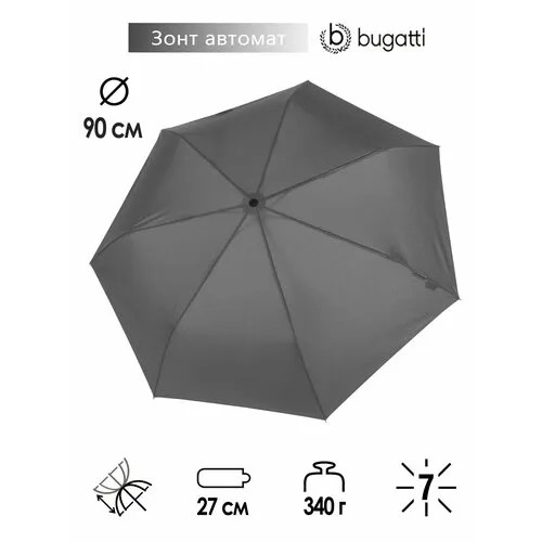 Зонт Bugatti, серый