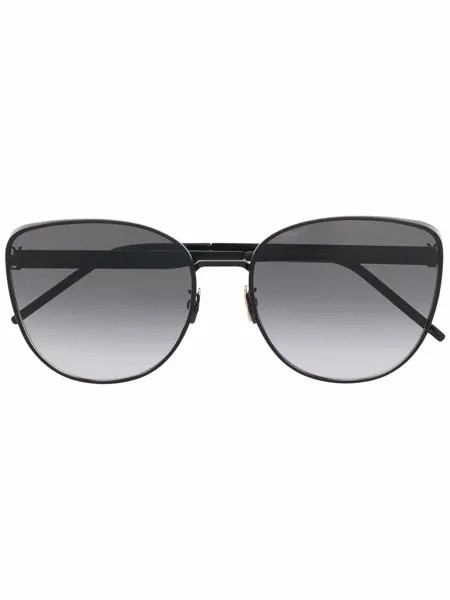 Saint Laurent Eyewear солнцезащитные очки в квадратной оправе