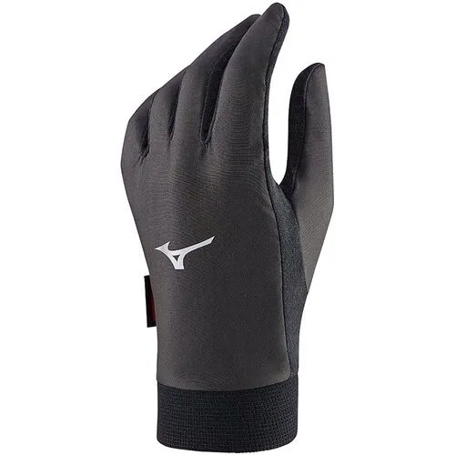 Перчатки беговые Mizuno 2021-22 Wind Guard Glove Черный (US:S)