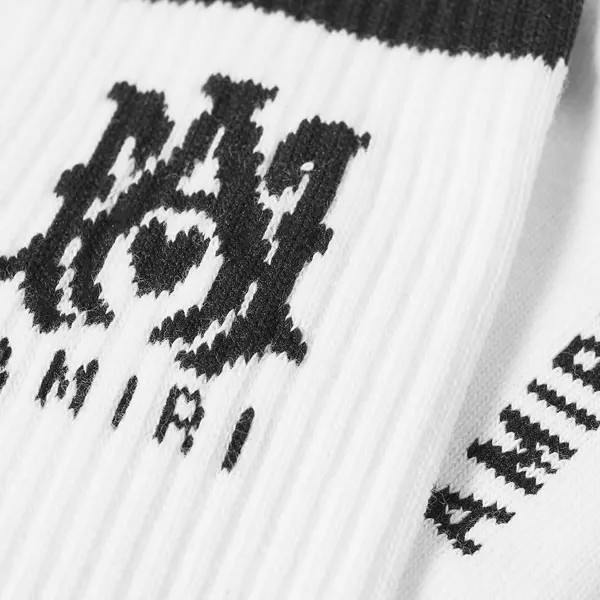 Носки AMIRI Ribbed Ma Athletic Sock