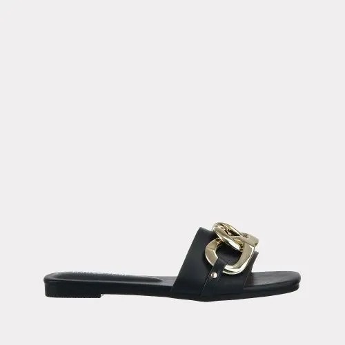 Сланцы женские Versiya shop SW532 черные 38 RU