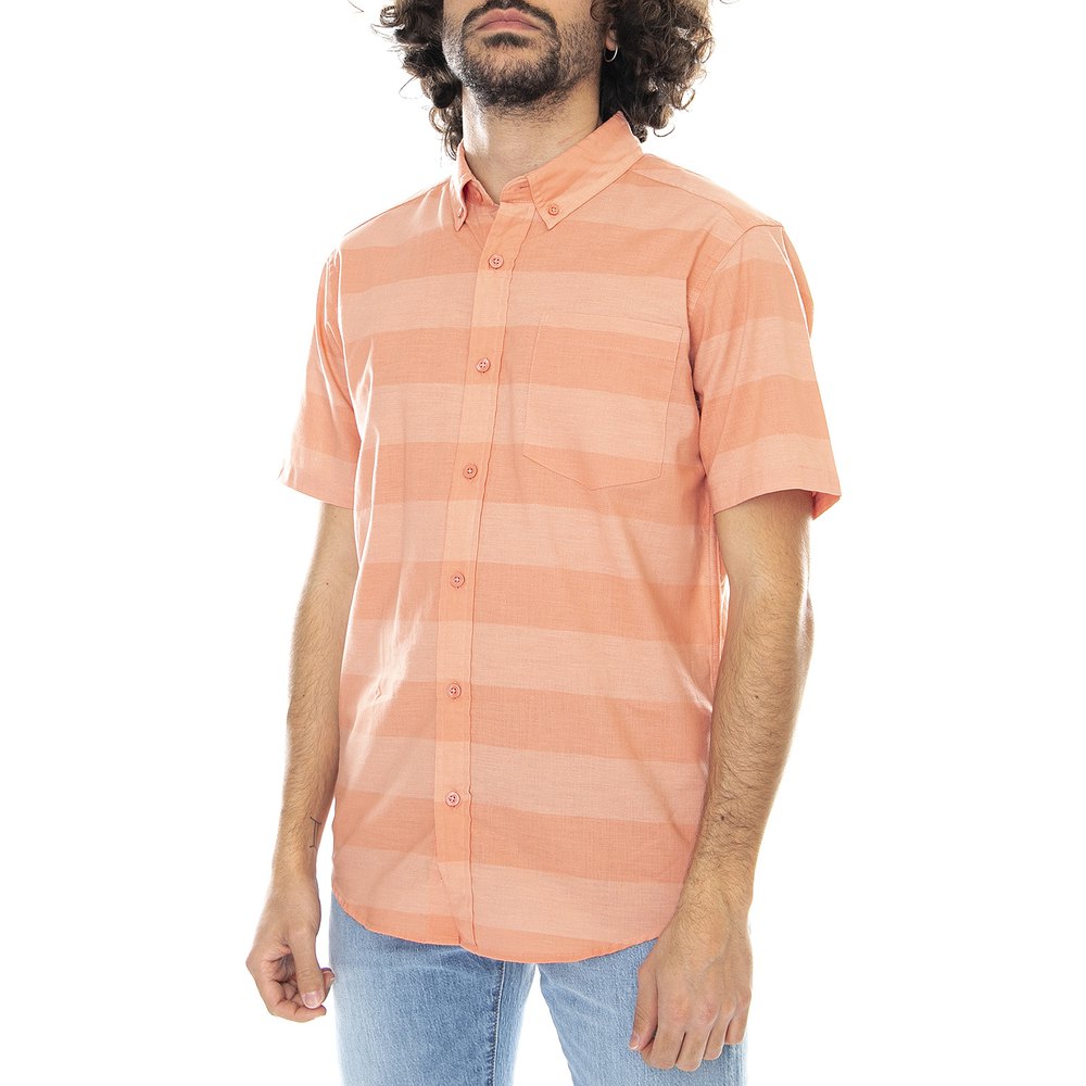 Рубашка с коротким рукавом Patagonia Bluffside, оранжевый