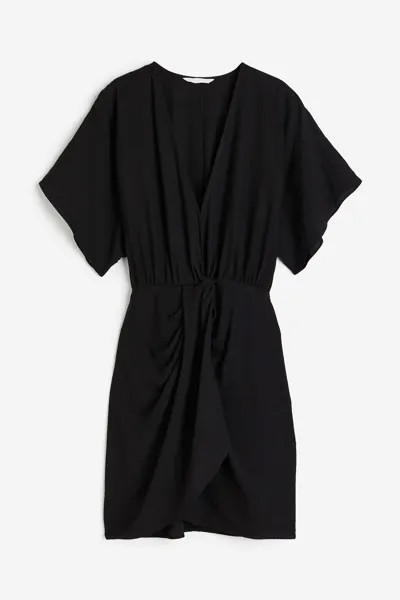 Платье женское H&M 1169790001 черное 3XL (доставка из-за рубежа)