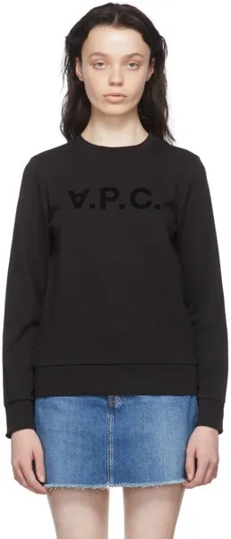 Черная толстовка VPC A.P.C.