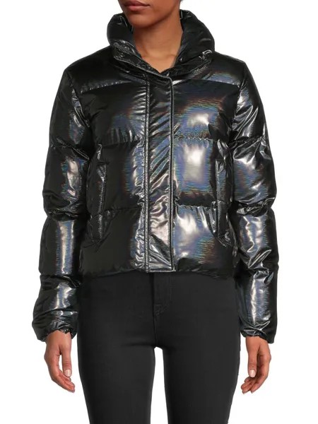 Укороченная куртка-пуховик Noize, цвет Holographic