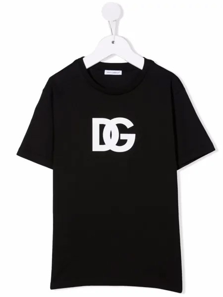 Dolce & Gabbana Kids футболка с логотипом