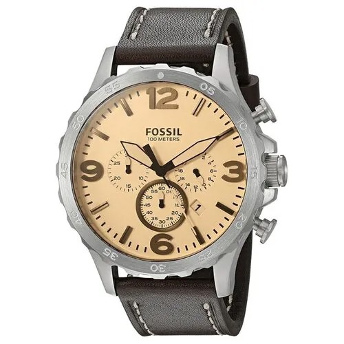 Наручные часы FOSSIL, коричневый