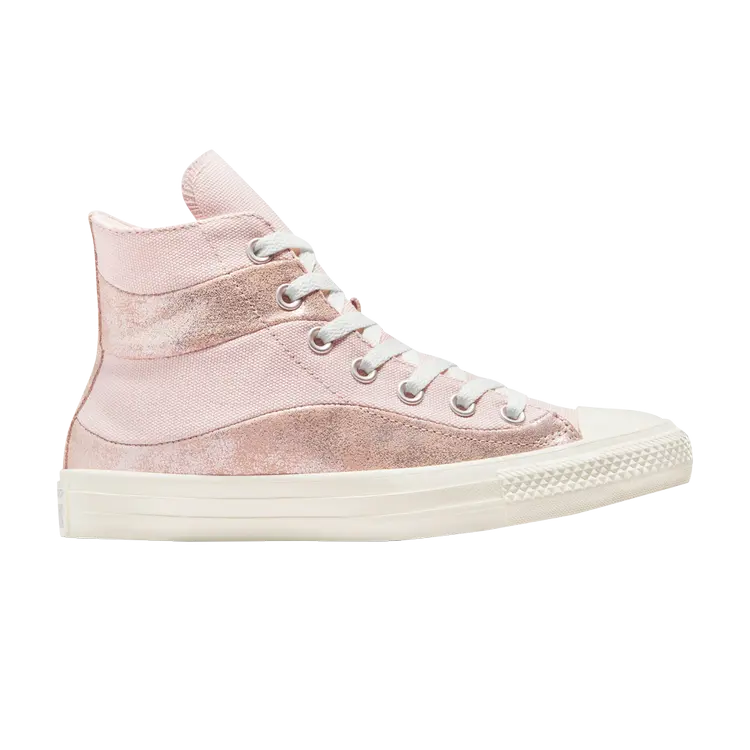 Кроссовки Chuck Taylor All Star High, цвет Suede Shimmer - Blush Hush Pink