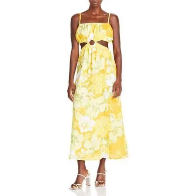 Женское желтое макси-платье без рукавов Faithfull the Brand El Rio 12 л BHFO 0997