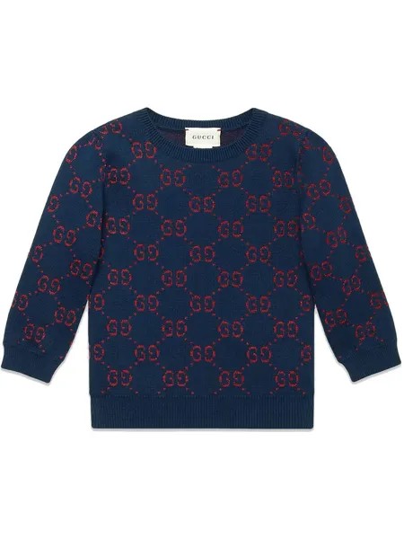 Gucci Kids толстовка с узором