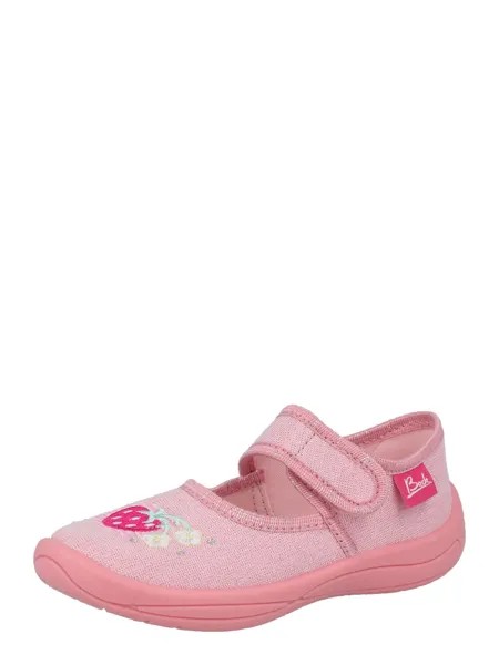 Балетки BECK Little Strawberry, розовый/розовый