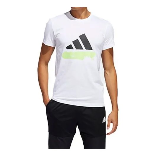 Футболка Adidas Sports Short Sleeve White, Белый