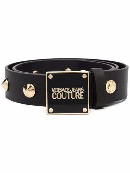 Versace Jeans Couture ремень с пряжкой-логотипом
