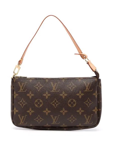 Louis Vuitton сумка Pochette Accessoires 2008-го года с монограммой