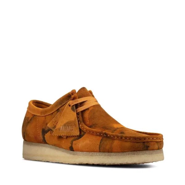 Мужские полуботинки Clarks (Wallabee 26162484), желтые